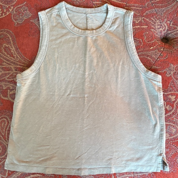 lululemon athletica Tops - lululemon athletica Lightweight Tank in Sage Gray